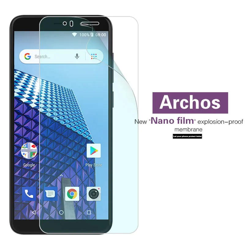 

Explosion-proof Nano Soft Film For Archos Access 40 45 4g LTE Anti-shatter Screen Protector Film Front Clear Phone Protection