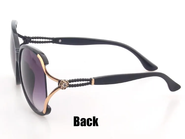 Большие оправы Модные солнцезащитные очки Женские повседневные солнцезащитные очки RUI HAO очки Брендовые женские солнцезащитные очки для вождения анти линзы UV