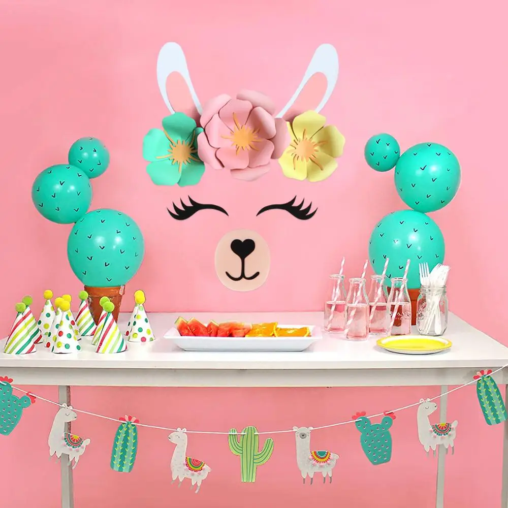 QIFU Alpaca фон для украшения стен вечерние из ламы дня рождения детские игрушки
