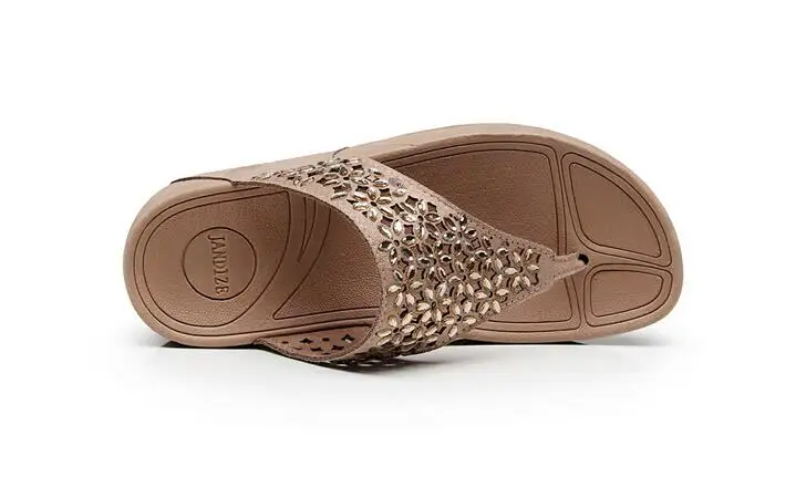 rhinestone flip flops 2019