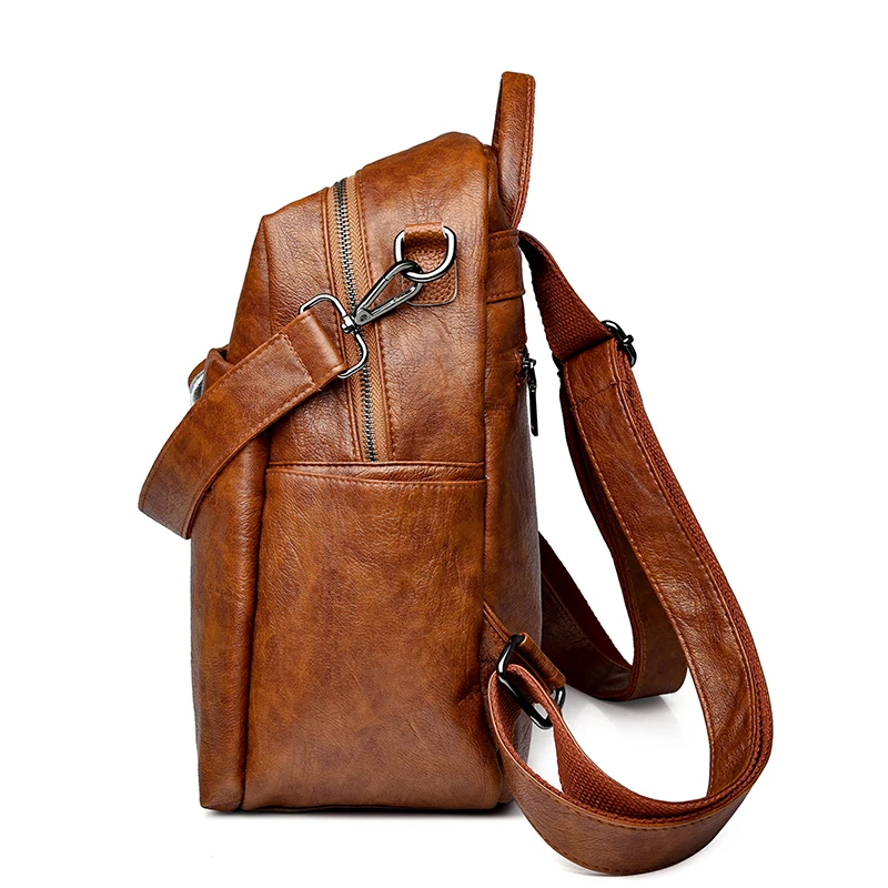 Повседневное рюкзак женская мода женские кожаные рюкзаки Back Pack обувь для девочек