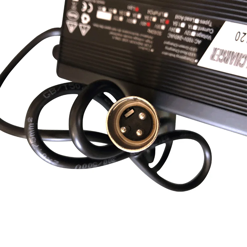 Top Li-ion Battery Charger 42V 54.6V 2A Electric Bike Scooter Lithium Battery 100-240V Input Electric Bicycle Battery Charger 1