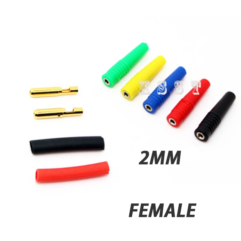 

Mini 2mm banana plugs gold-plated copper 2mm in line gold plated Plug Beryllium Banana Plug Audio Speaker Amplifier Cable Wire