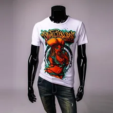 New miley cyrus 3 d short sleeve T-shirt overall print men cotton t shirt summer Round collar short sleeve men’s Tshirt TS227
