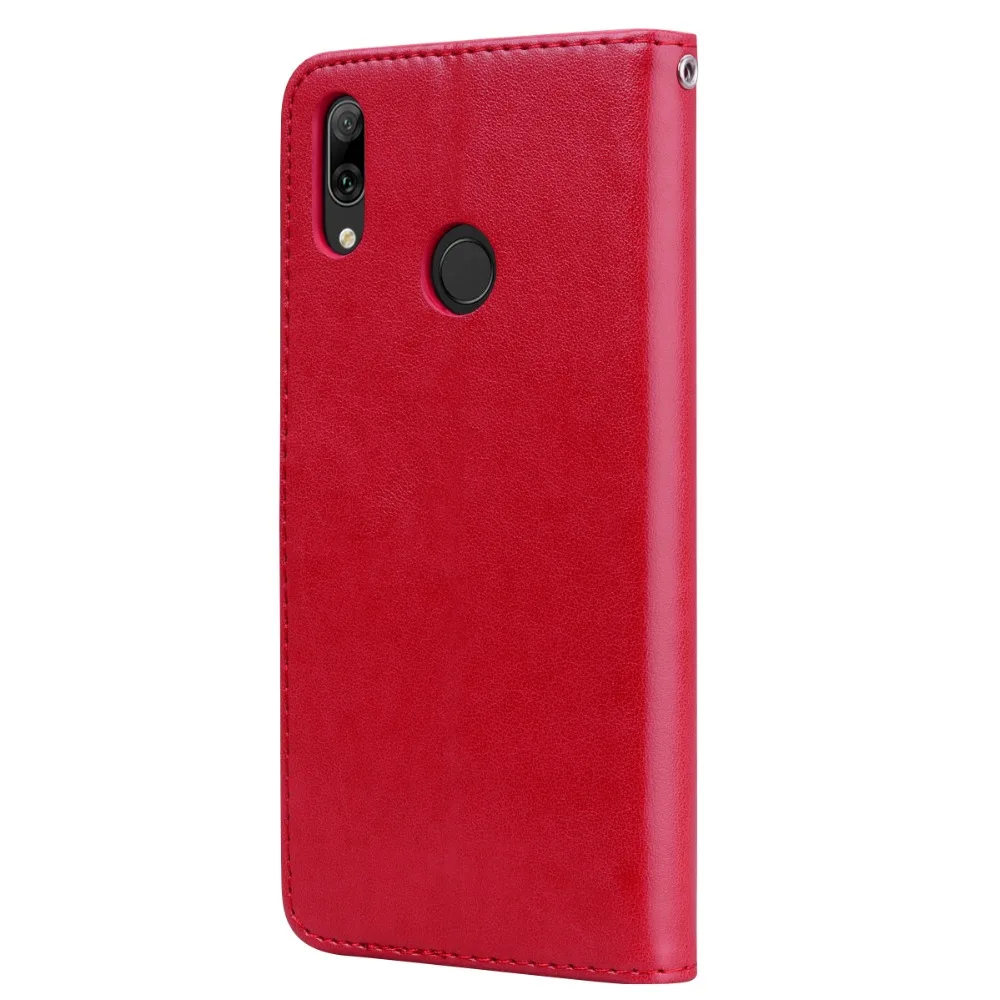 Блестящий розовый чехол для телефона huawei P Smart Plus Honor 10 lite 8C 8X 7a pro 7C mate 20 lite P20 блестящий кожаный флип-чехол