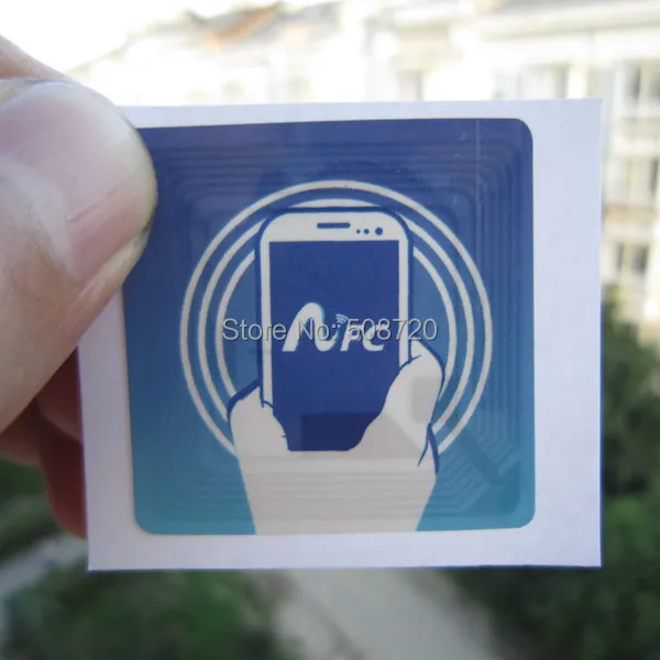 10шт RFID тег NTAG203 NFC наклейки для всех NFC Android сотовый телефон бесплатной доставкой