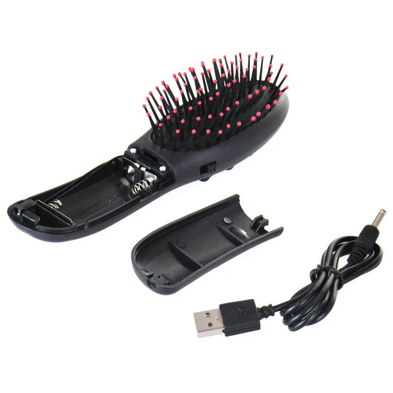 Electric paddle detangling hair brush salon hair combs hairbrush beard