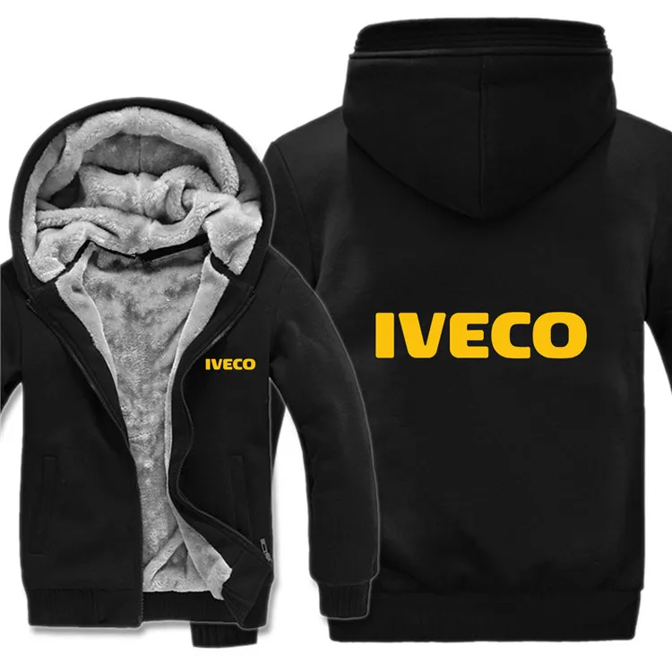 Человек пальто для мужчин шерсть лайнер флис Iveco кофты грузовики толстовки куртка Зимний пуловер - Цвет: 8