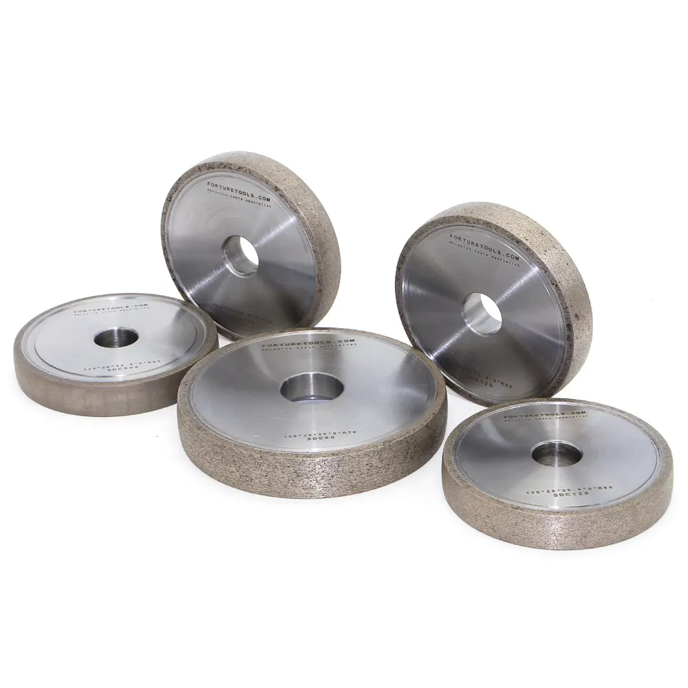 1F1 Metal bond diamond grinding wheel for Optical glass lens auto grinder machine rough and fine grinding abrasive tools DZ