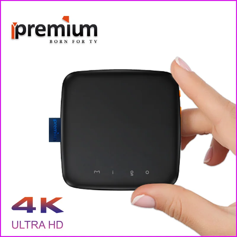 Ipremium Migo Pro Android 4 К ТВ коробка ядра Amlogic S905X 1 г/8 г отличается от Mag250 MXQ pro X96 мини|android tv