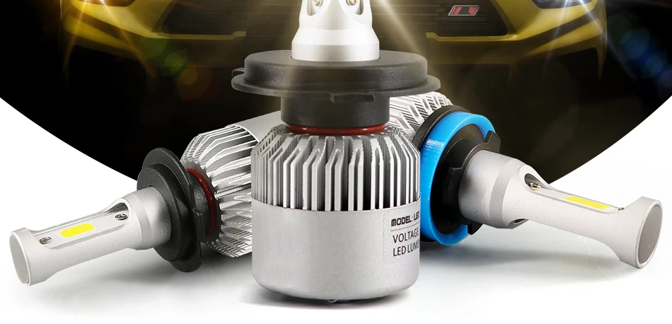 02 LED Headlight Z5 H1 H4 H7 H11 HB3 HB4 50W 5800LM 3000K 4300K 6000K Yellow White Dual Two Color LED Bulbs