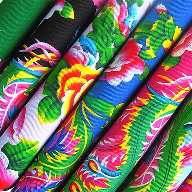 CF107 1 м в китайском национальном стиле этническим узором твил хлопок ткань Феникс цветы пиона ткань для скатерти простыня