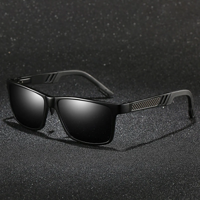 SAYLAYO новые поляризованные солнцезащитные очки мужские алюминиевые магния вождения солнцезащитные очки прямоугольные Оттенки для женщин UV400 защита