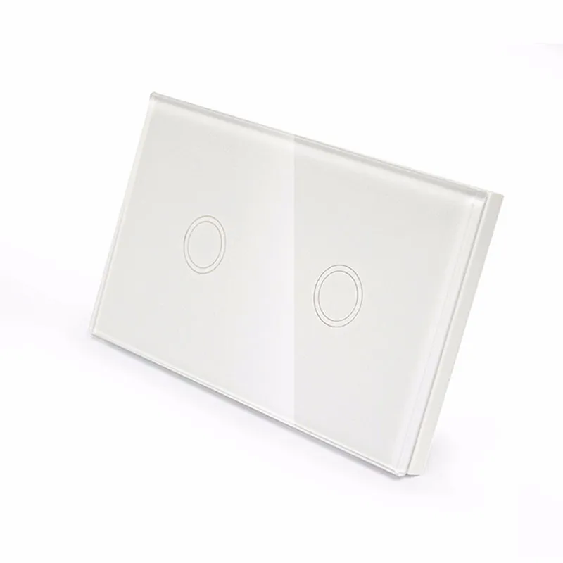 padrão dos eua sesoo interruptor de controle remoto gang interruptor de parede interruptor de luz de toque de controle remoto sem fio