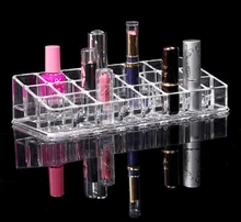 18 transparent 24 lattice lattice 36 small frame lipstick make-up Lipstick Lip Gloss rack Storage Box makeup organizer case