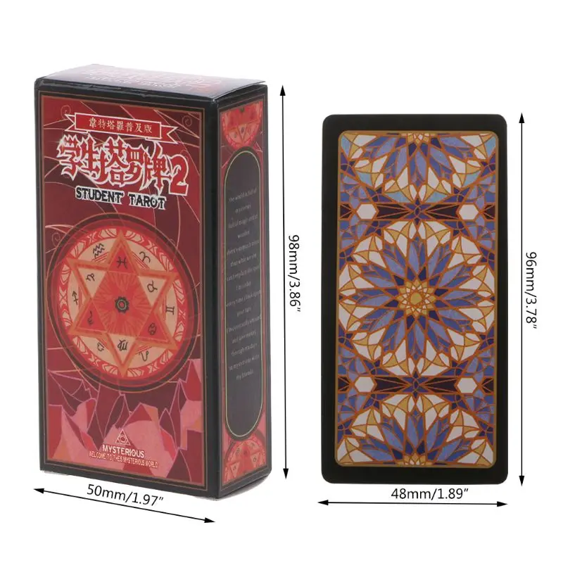Райдер карты Таро с красочной коробкой загадочное гадание Астрология настольная игра