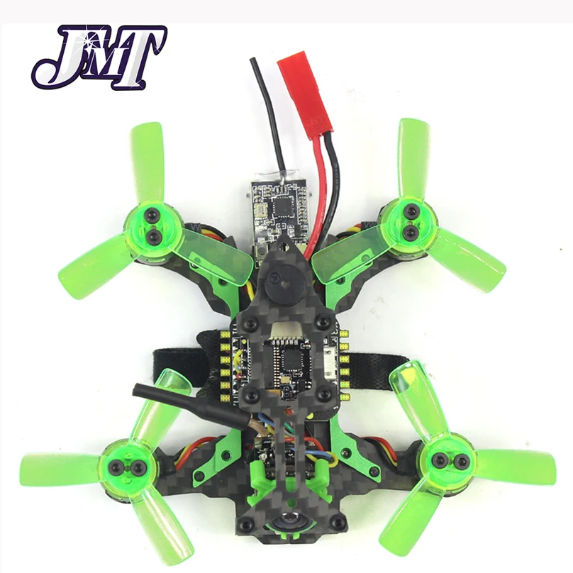 JMT Mantis85 85 мм 6CH 2,4G RC FPV микро гоночный Дрон Квадрокоптер RTF 600TVL камера VTX и двойная антенна 5,8G 40ch видео очки