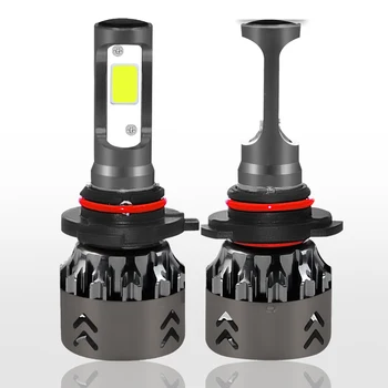 

LOAUT Car Styling 9006 HB4 LED Car Headlight 24V COB Turbo High Power Fog Lamp Light 6000lm Mini6 60W Speed-fan 6000K Auto 2018