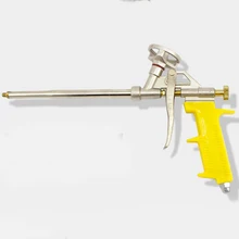 Черный желтый оранжевый Профессиональный усиленный пенопластовый пистолет класса расширяющийся распылитель аппликатор длина 28 см