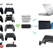 USB контроллер конвертер адаптер для rend переключатель PS3 ПК совместим с PS3 PS4 Xbox360 Xbox One WiiU переключатель Pro контроллер