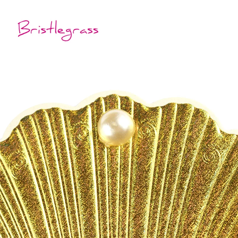 BRISTLEGRASS 1 Set Sample Personalised Sea Shell Beach Wedding Invitations Day Evening Invite Party Event Greeting Card Envelope
