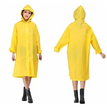 Открытый Прозрачный ЭВА-Пластик Многоразовые Женщины Мужчины Путешествия дождевик водонепроницаемый кемпинг пончо с капюшоном крышка безопасности первой помощи