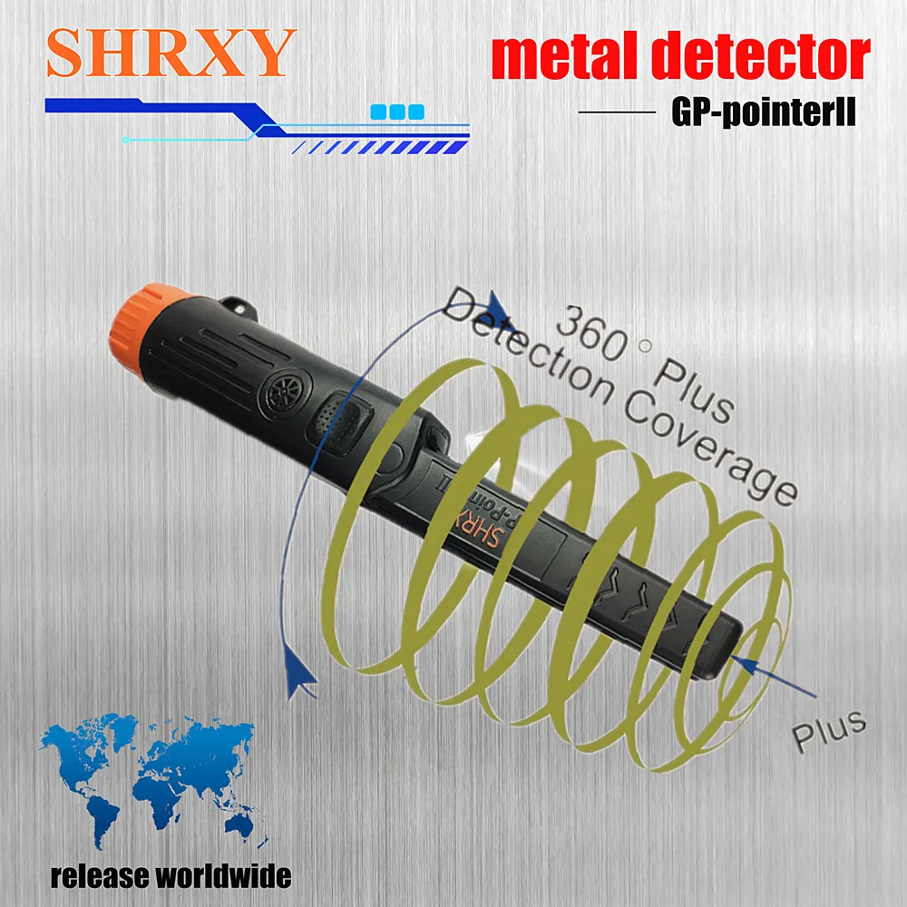 2018 upgrade Sensitive Metal Detector pointer TRX Pro Pinpointing GP-pointerII waterproof Hand Held Metal Detector with Bracelet