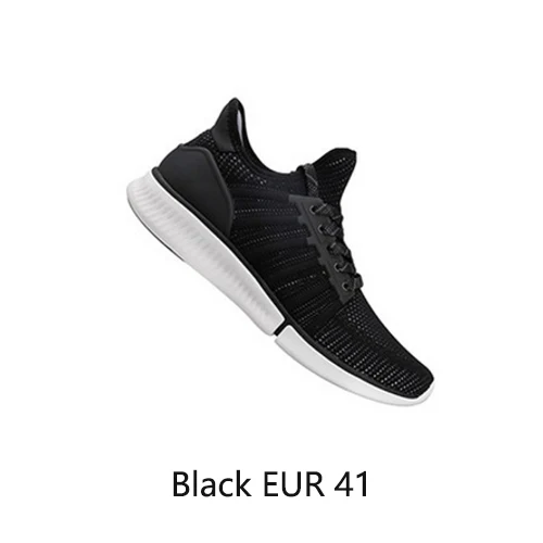 Xiaomi Mijia обувь модная высокая хорошая цена дизайн спортивные кроссовки не чип версия - Цвет: Black 41