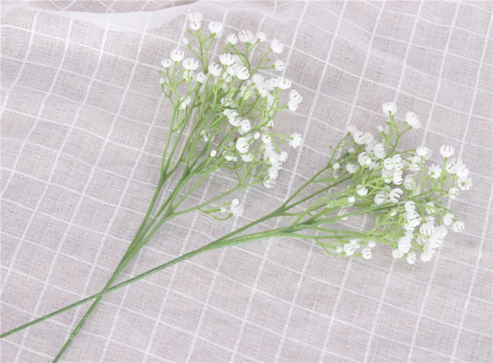 58 см Искусственный цветок пластик Гипсофилы домашнее цветочное Украшение Свадебный букет цветы материал для изготовления стен искусственный цветок