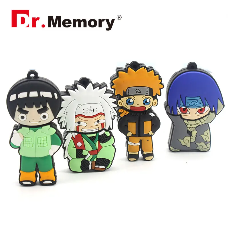 Naruto Silicon 64GB USB Flash Drives Anime Cute Pendrive