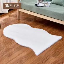 Ковер плюшевая подушка для дивана чай на заказ ковер спальня Bay окно мех имитация кролика