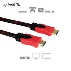 Jninsens HDMI к HDMI кабель видеокабель HDMI мужчинами Поддержка Ethernet 3D 4 K видео для HDTV PS3 4