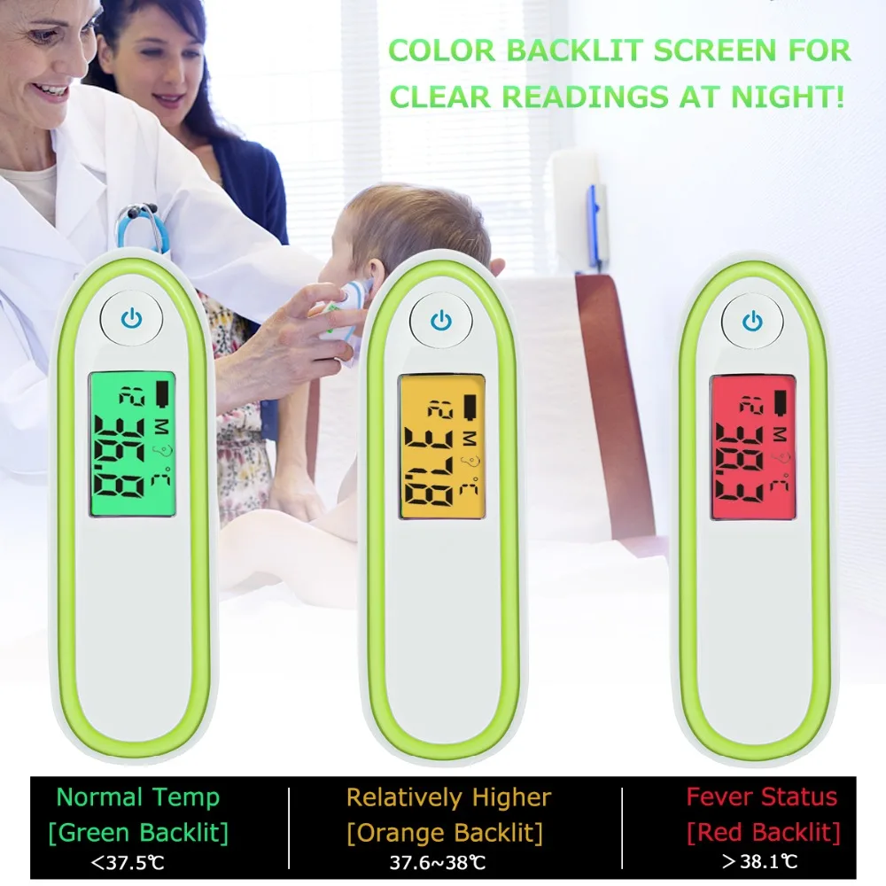 Медицинские бытовые инфракрасные термометр Детские Взрослые медицинские ушные цифровой термометр для детей