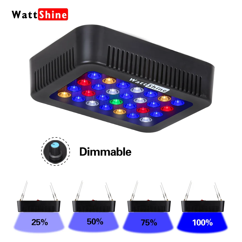 140W Aquarium led lighting Dimmable lamp Fish bowl aquarium light Marine Fish tank Coral lights High brightness Dimmer lamp 140W Aquarium led lighting Dimmable lamp Fish bowl aquarium light Marine Fish tank Coral lights High brightness Dimmer lamp