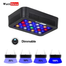 140W Aquarium led lighting Dimmable lamp Fish bowl aquarium light Marine Fish tank Coral lights High brightness Dimmer lamp