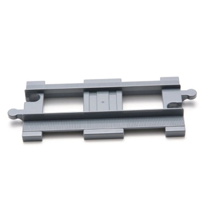 

DIY Train Track Straight Track Building Blocks Accessories Compatible With Duplo Railway Assemble Bricks Parts Toys for children