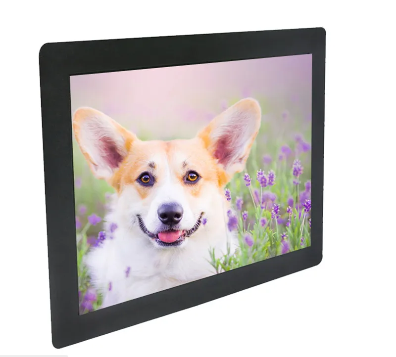 8 Inch TFT LCD Color Ultrathin Video Input PC Audio Video Display VGA HDMI AV Input Security Monitor Screen+Remote Control