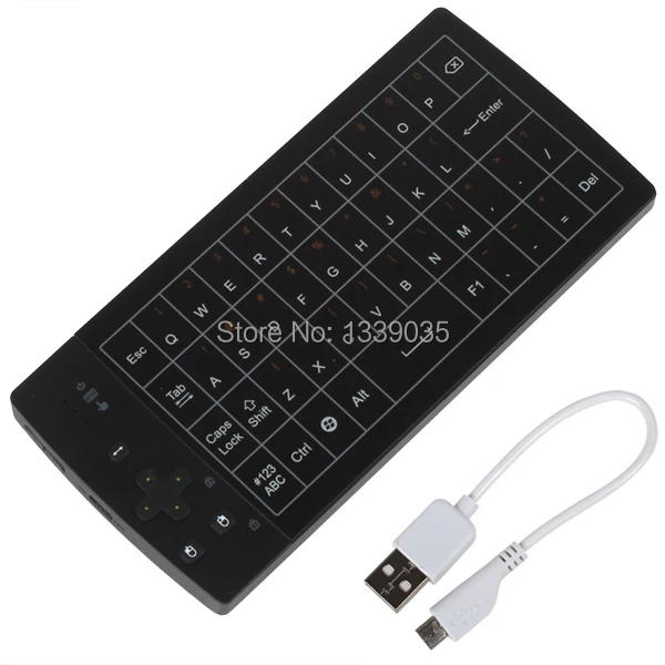 Measy TP801 Wireless Touch pad Mouse 2.4G Keyboard for Google TV Player Android Mini PC Box Dongle P0014075 Free Shipping | Компьютеры и