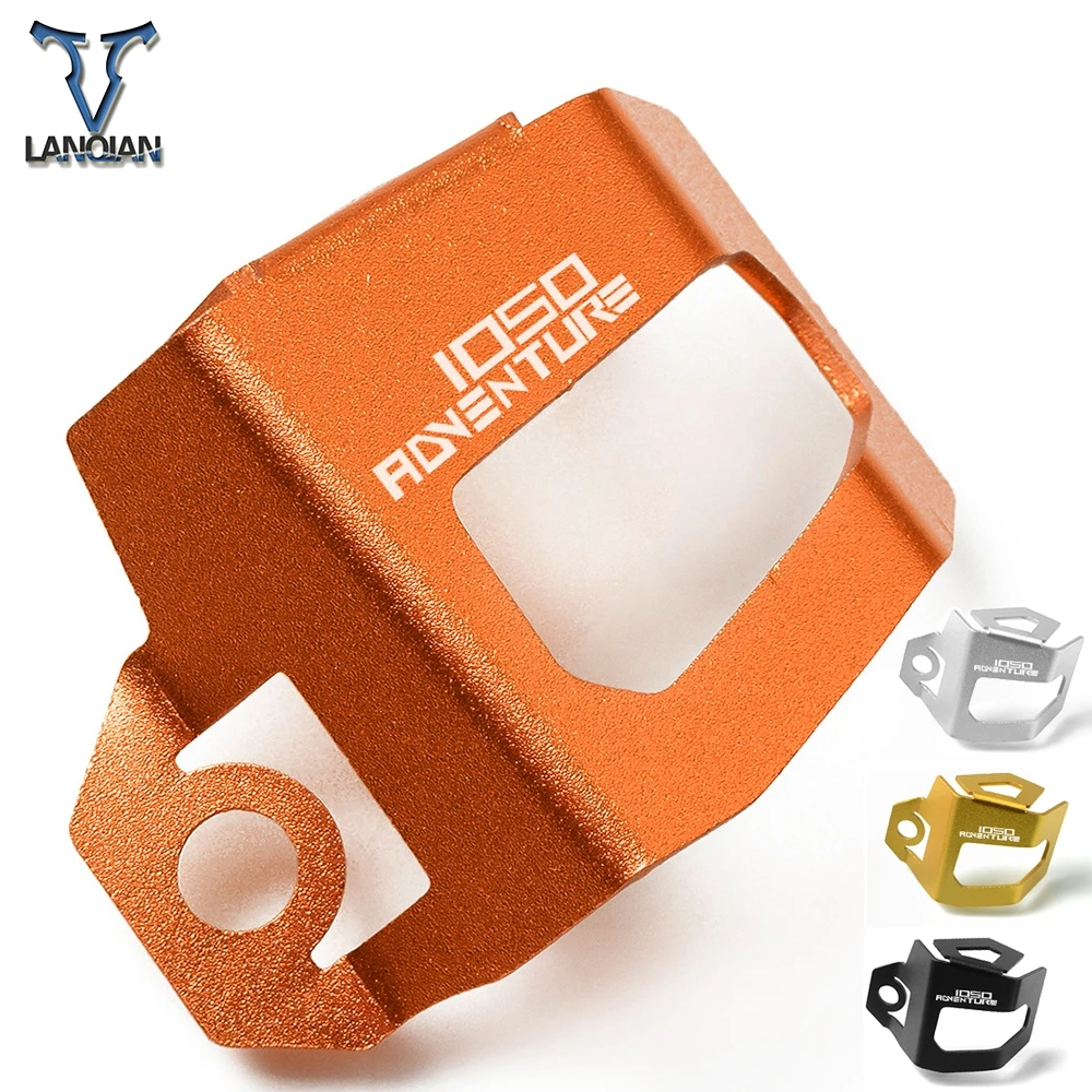 Motorcycle Aluminum Alloy Accessories Rear Brake Fluid Reservoir Guard Protector Cap Cover Protect For ADVENTURE 1050 2016 | Автомобили и