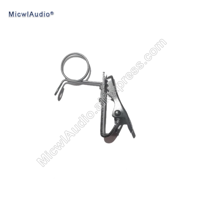 

Spare Replaceable Metal clip Mic clips for Audio Technica (9-11mm) Lavalier Lapel Microphones