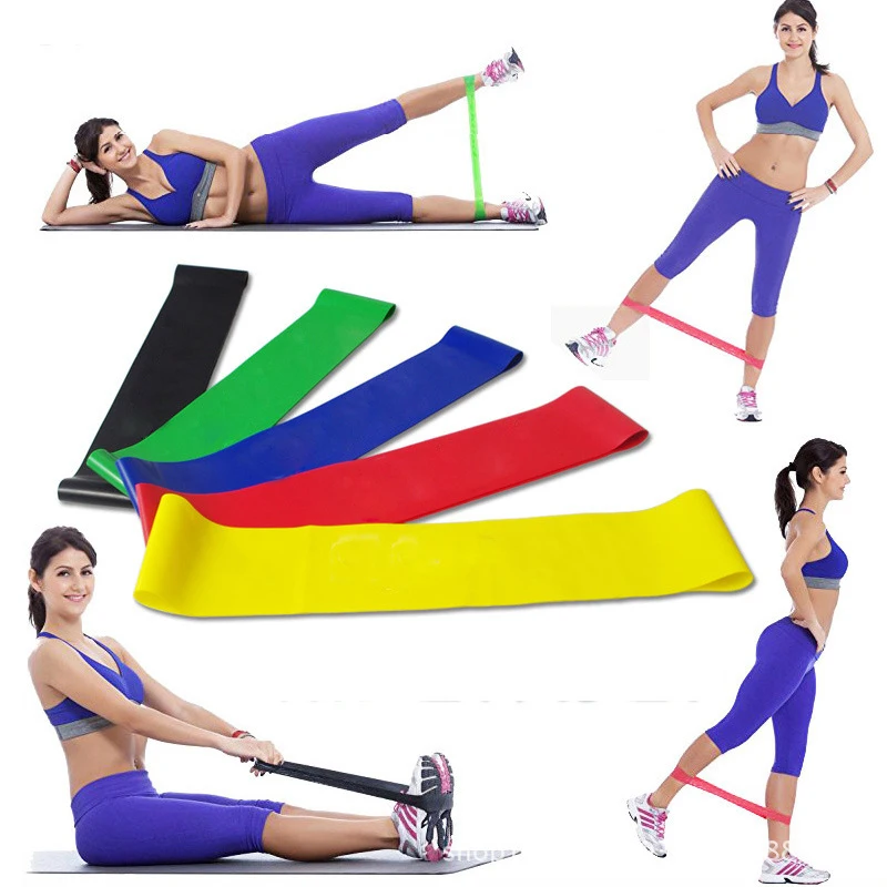 Wnnideo Set of 5 Quality Exercise Resistance Bands Mini Precision Loop