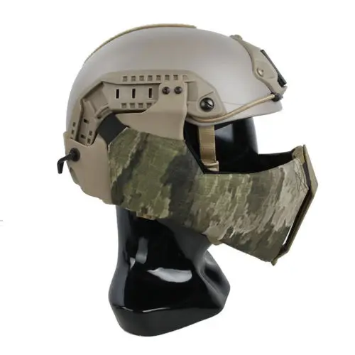 2889 мандибль тактическая направляющая соединение Половина лица защита для OC Highcut шлем