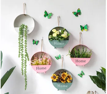

New Nordic Style Scandinavian Metal Wall Shelf Nordic Wall Decor Shelf Living Room Decoration Organizer Storage Holders Wall Dec