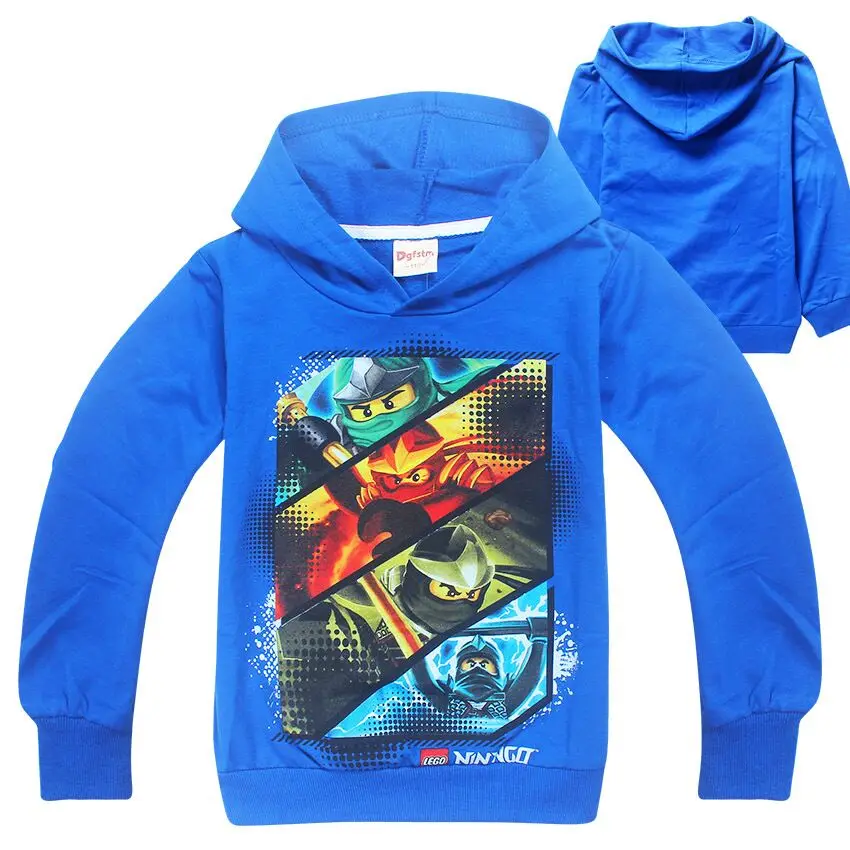 2018 New Autumn Children S Clothing Kids Boys Hoodies Cartoon Ninj