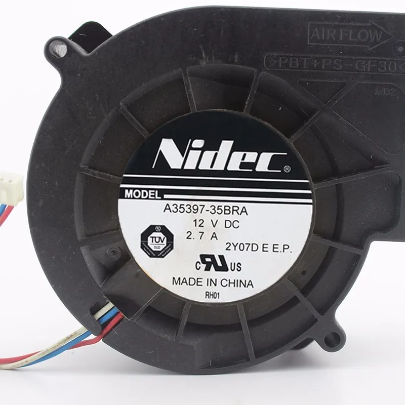 

NIDEC 9733 A35397-35BRA DC 12V 2.7A blower turbo violence Cooling fan