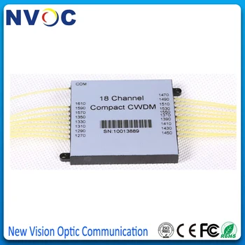 

1* 8 CCWDM Fiber Optical Compact CWDM Mux or Demux Module,8 Ch Compact CWDM,No Connector with UPG Mini CWDM Multiplexer