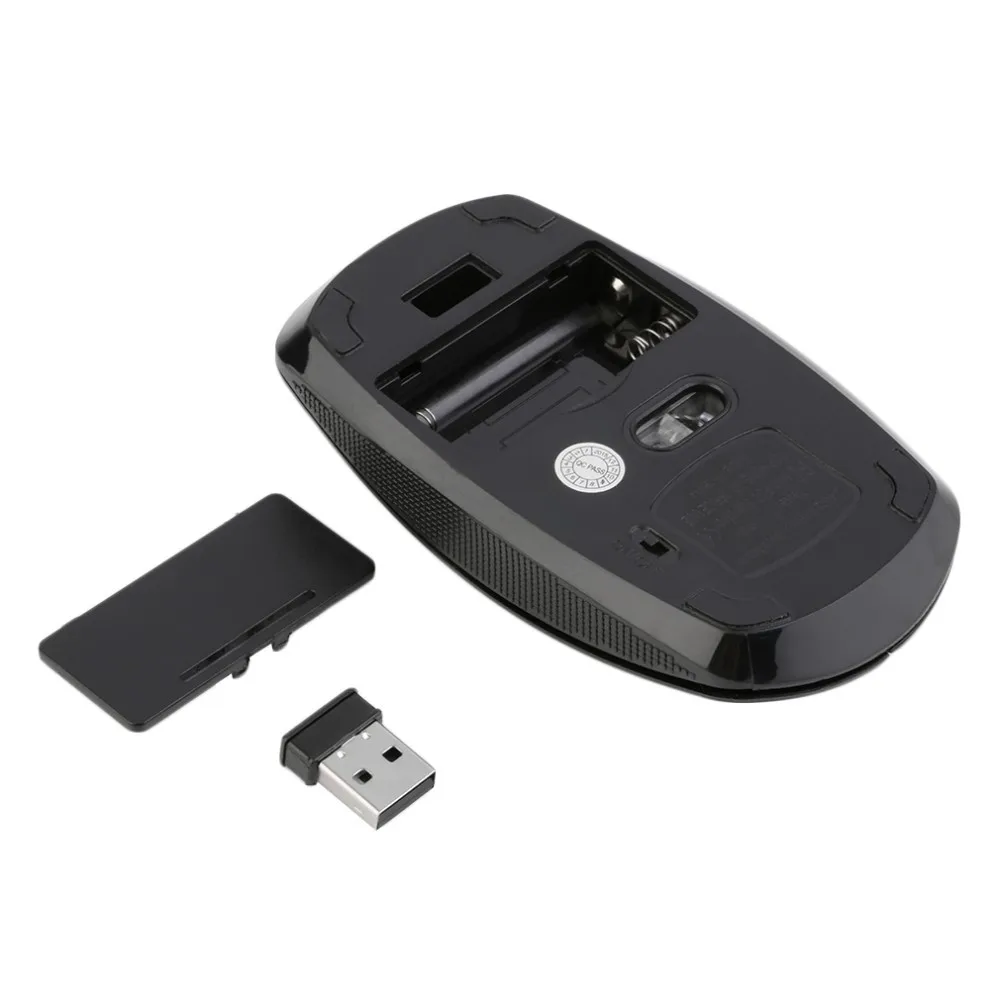 Горячая 2,4G Wifi мышь USB Беспроводная и мышь 10 м рабочее расстояние, Супер тонкая мышь rato для ПК ноутбука mause
