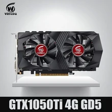 VEINEDA Video Card for Computer Graphic Card PCI-E GTX1050Ti GPU 4G DDR5 for nVIDIA Geforce Game