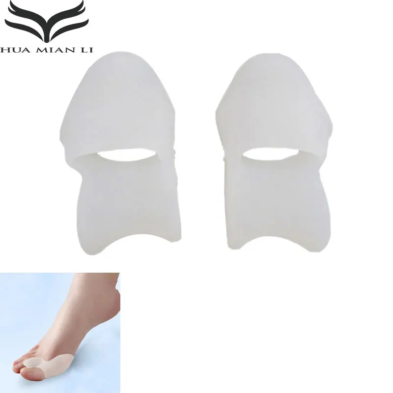 HUAMIANLI 10 Pairs Toe Seperating Gel Bunion Shield Separators Protector Straightener Valgus Corrector Alignment | Красота и здоровье