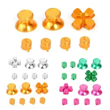 Металлический колпачок для джойстика для Playstation 4, сменный контроллер Joy Stick, набор кнопок, игровой джойстик для PS4 контроллера